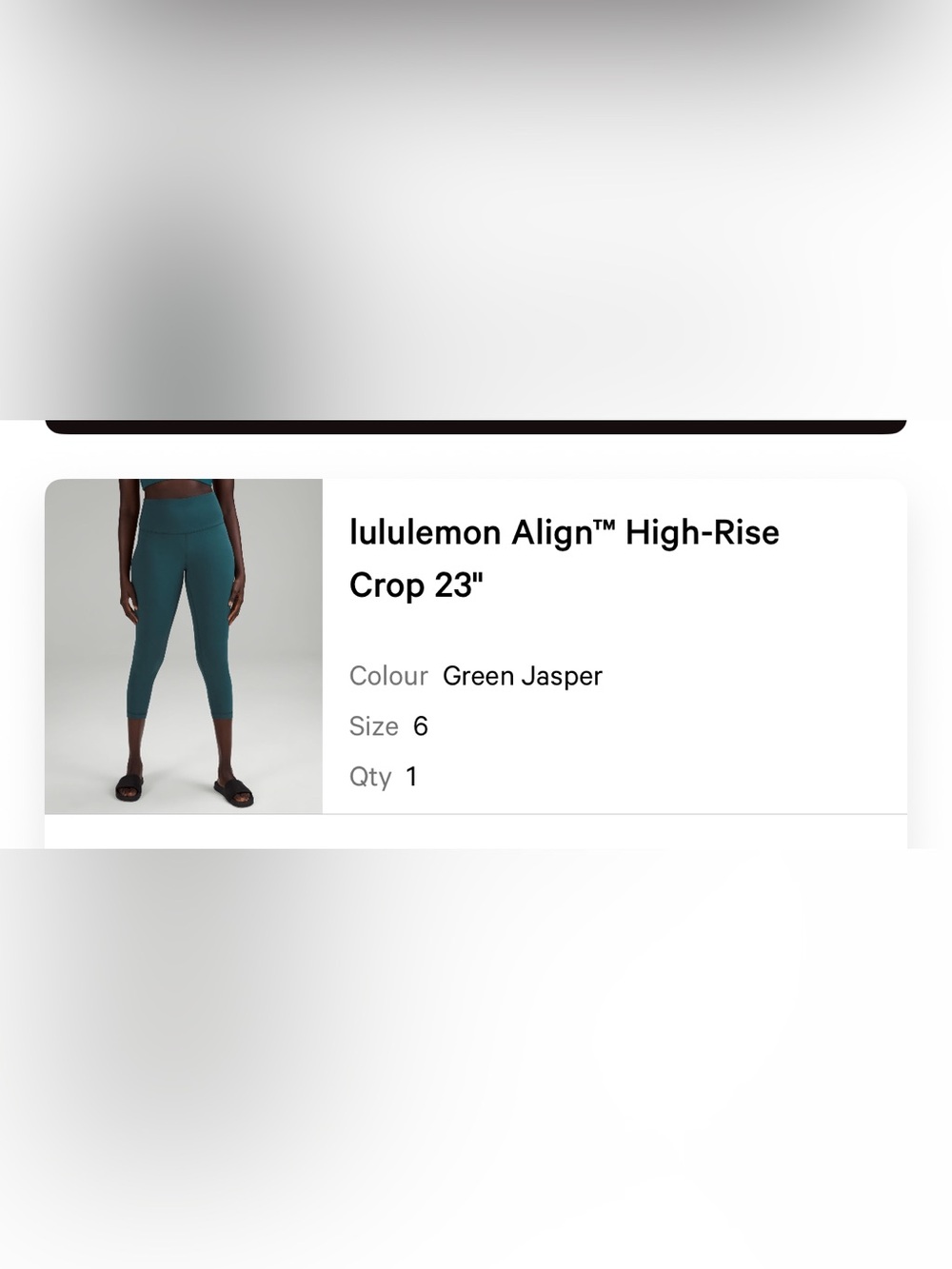 lululemon Align™ High-Rise Crop in Jasper